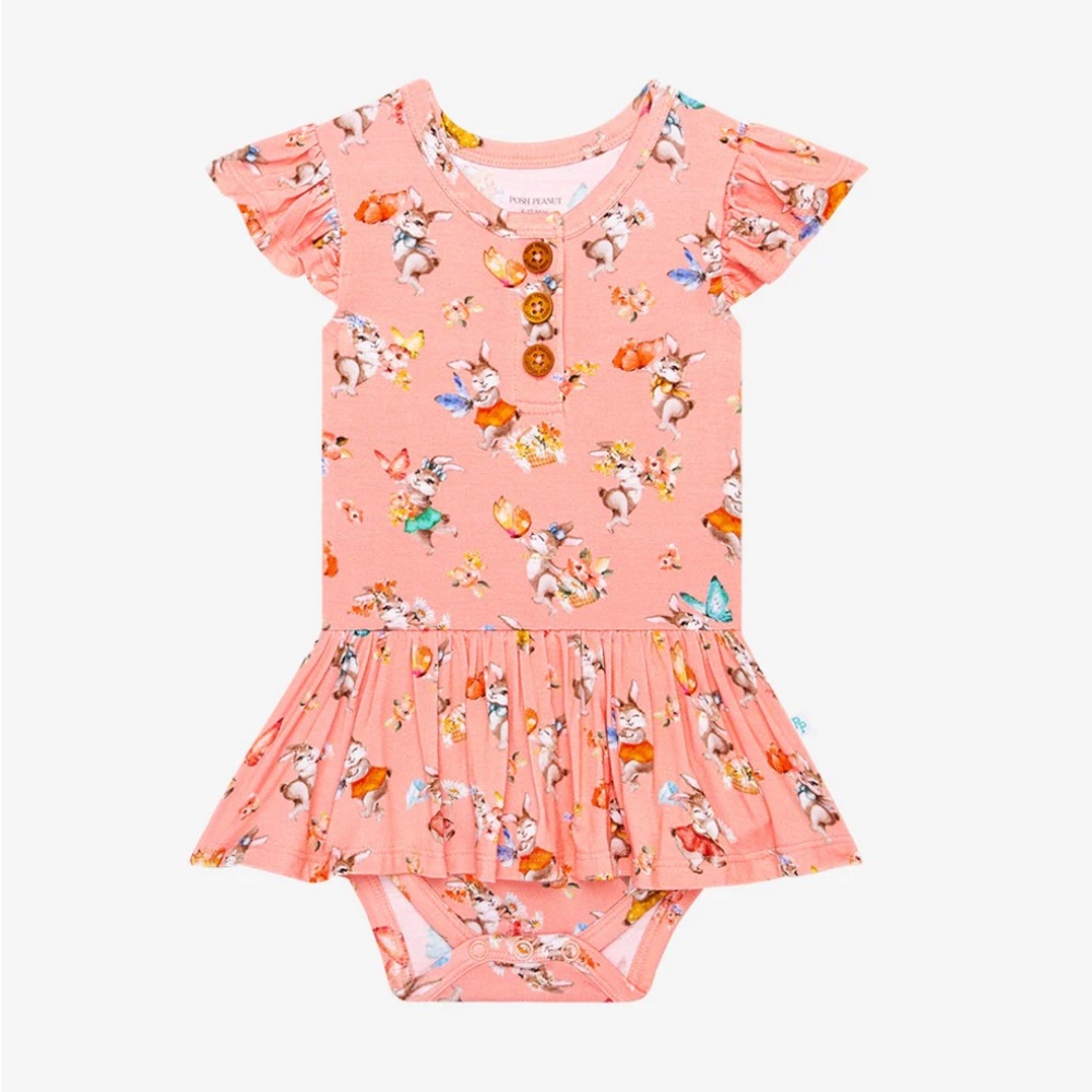 Posh Peanut Betty Twirl Bodysuit